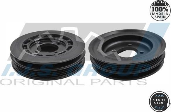 Шкив коленвала IJS Group для Opel Astra F 1994-1998. Артикул 17-1080