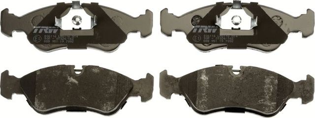 Тормозные колодки TRW COTEC передние для ЗАЗ Lanos 2004-2017. Артикул GDB951