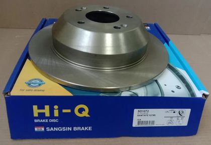 Тормозной диск Sangsin Hi-Q задний для Hyundai Santa Fe III 2012-2018. Артикул SD1072