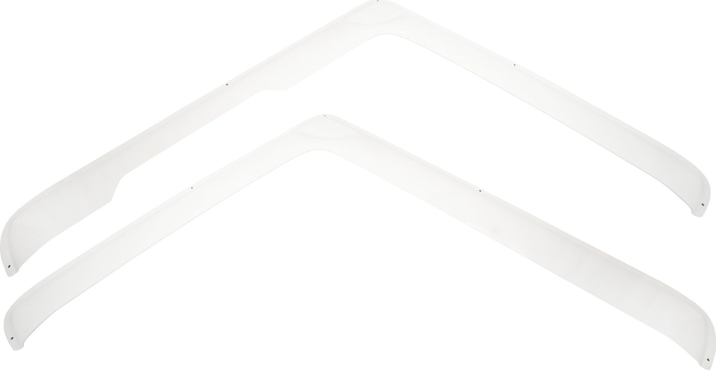 Дефлекторы REIN для окон (накладной) Sitrak C7H грузовик, тягач 2022-2026 Белые. Артикул REINWV1343