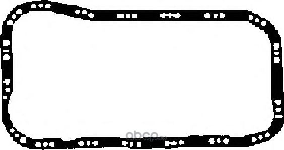 Прокладка маслянного поддона двигателя Glaser для Fiat Panda I 1980-1996. Артикул X54004-01