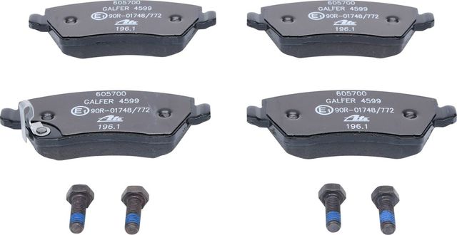 Тормозные колодки ATE. Артикул 13.0460-5700.2