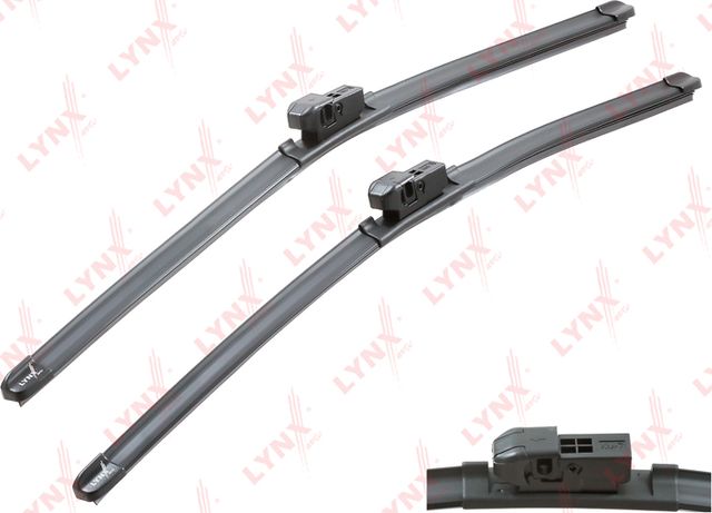 Щетки стеклоочистителя (дворники) LYNXauto для Toyota Solara XV20 1998-2002. Артикул XF5555N