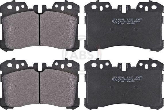 Тормозные колодки ABS. Артикул 37652