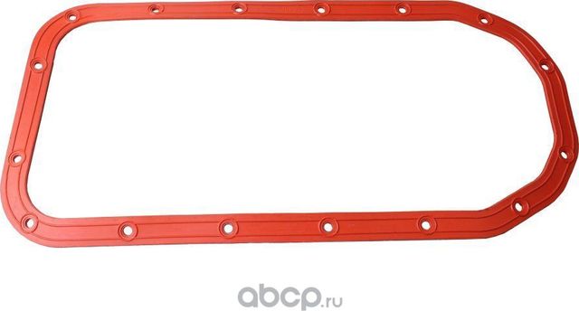 ПРОКЛАДКА ПОДДОНА ВАЗ-2108 СИЛИКОН С ШАЙБАМИ A-SPORT КРАСНАЯ. Артикул 10034409ASP