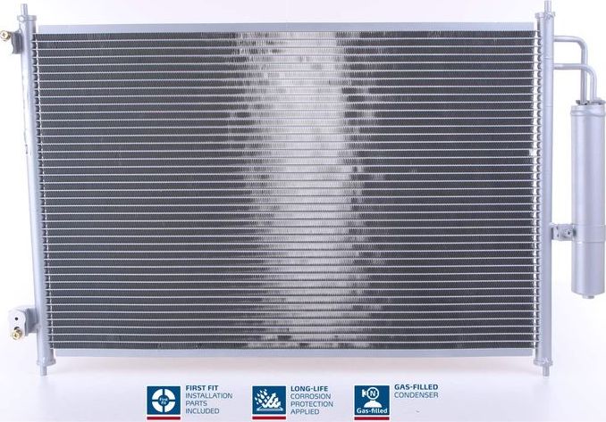 Радиатор кондиционера (конденсатор) Nissens (алюминий). Артикул 940121