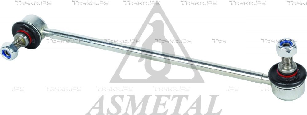 Стойка (тяга) стабилизатора Asmetal (сталь) передняя левая для Kia Rio II 2005-2011. Артикул 26HY0515