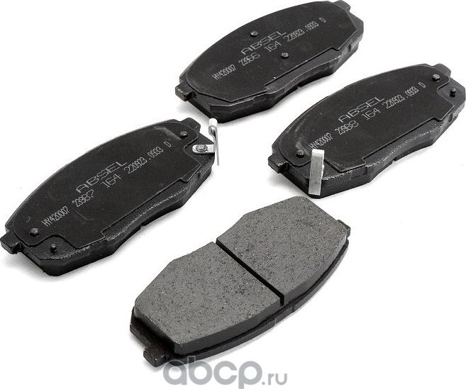 Колодки тормозные передние (Absel) Absel. Артикул HY420007