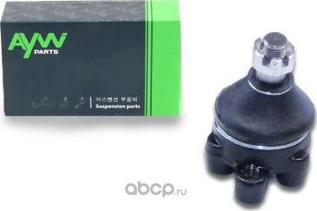 Шаровая опора верхняя L/R HYUNDAI H-1 2.4-2.5D 97-04 / H100 2.4-2.5D 93-00, MITS (Aywiparts). Артикул AW1320302LR