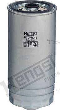 Топливный фильтр Hengst. Артикул H70WK16