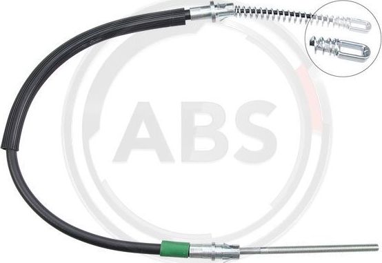 Трос ручника (тросик ручного тормоза) ABS. Артикул K10767