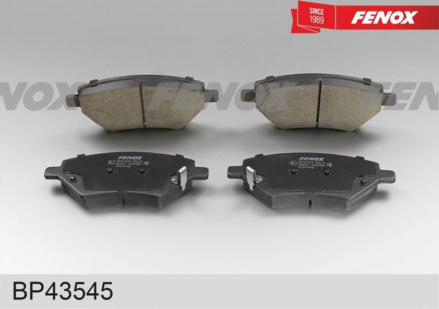 Тормозные колодки Fenox. Артикул BP43545