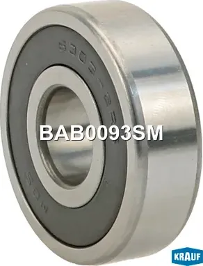 Подшипник генератора (17x47x14мм) шариковый KRAUF Krauf. Артикул BAB0093SM