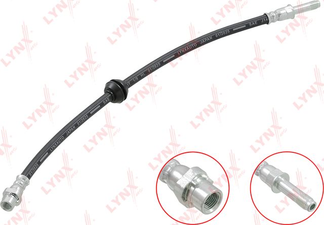 Тормозной шланг LYNXauto передний для BMW Z4 I (E85/E86) 2002-2008. Артикул BL-3081