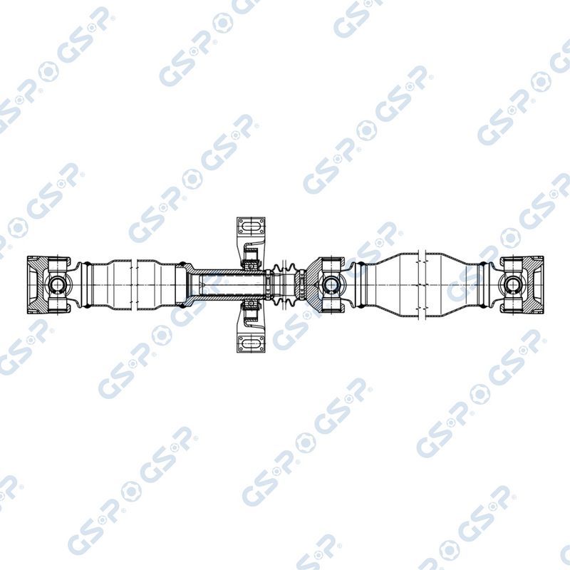 Карданный вал GSP. Артикул PS901828