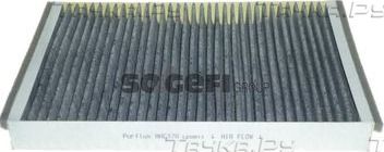 Салонный фильтр Purflux для Opel Astra F 1996-2005. Артикул AHC170