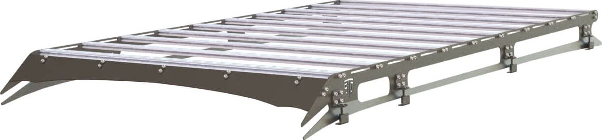 Экспедиционный багажник STC для Toyota Land Cruiser 80 1990-1997 с рабочим светом. Артикул STC-TLC80-TR-L3