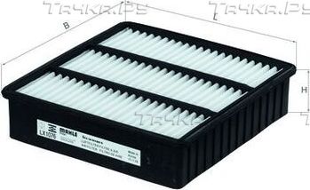 Воздушный фильтр Mahle для Mitsubishi Galant VIII 1996-2004. Артикул LX 1076