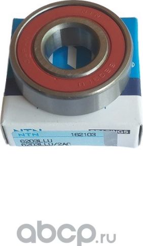 Подшипник 17/40/12, шариковый (NTN/SNR). Артикул 6203LLU