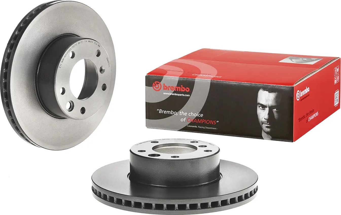 Тормозной диск Brembo PRIME LINE - UV Coated. Артикул 09.A917.11