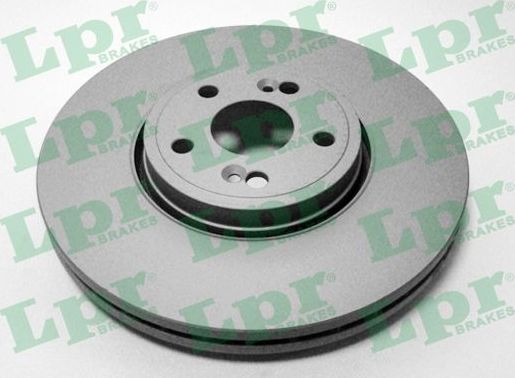 Тормозной диск LPR TOTAL COATED передний для Renault Vel Satis I 2002-2009. Артикул R1008VR