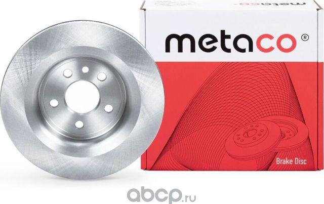 Диск тормозной задний (Metaco). Артикул 3060146