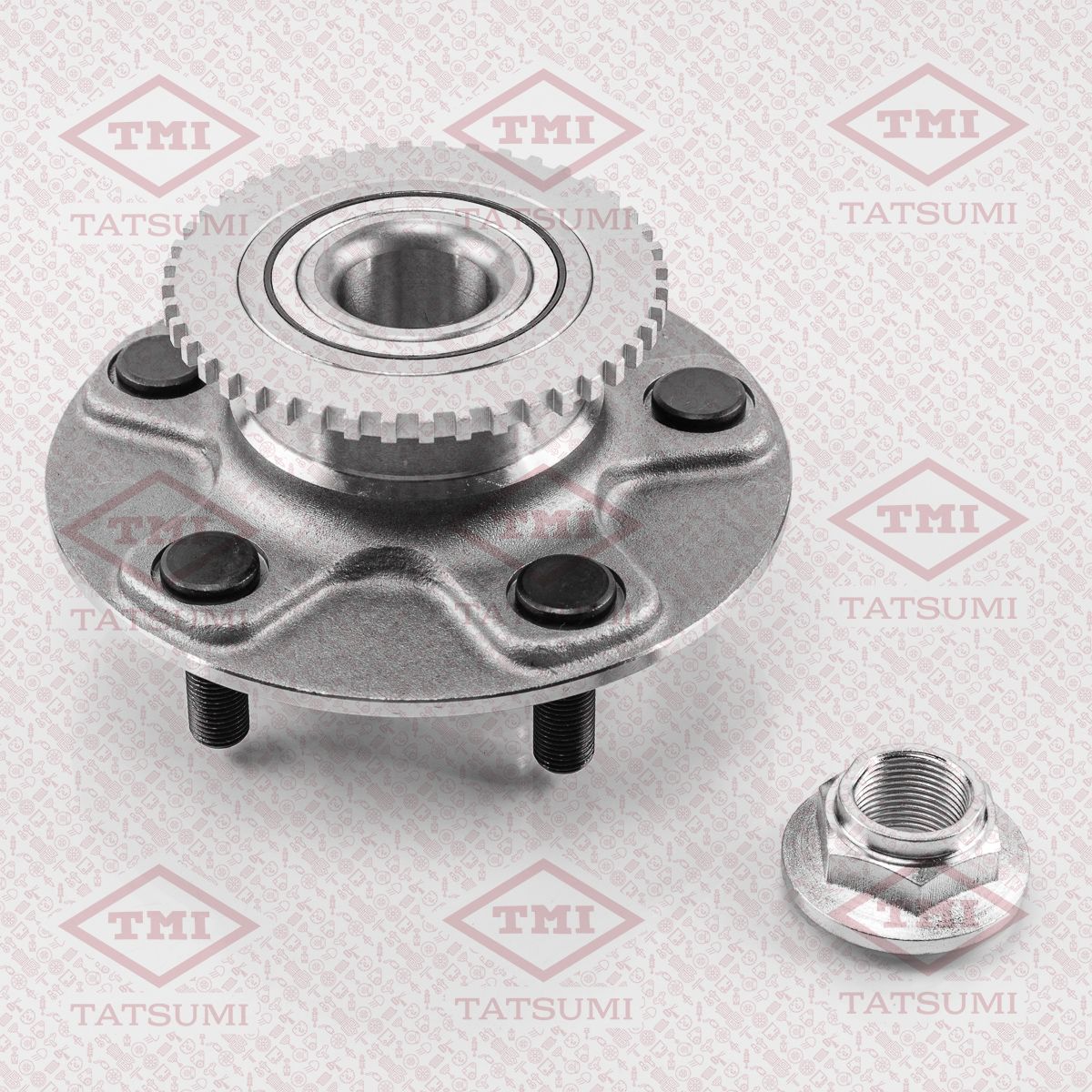 Ступица с подшипником NISSAN PRIMERA 02- задн. (Tatsumi) Tatsumi. Артикул TDE5045