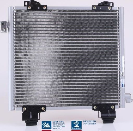 Радиатор кондиционера (конденсатор) Nissens (алюминий). Артикул 940825