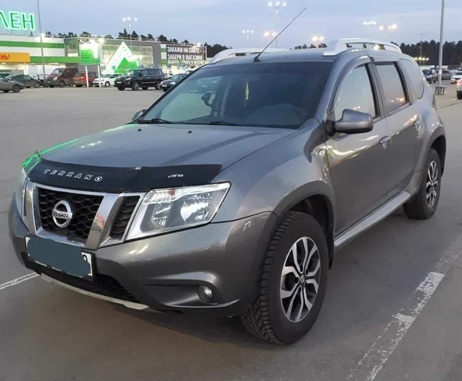 Дефлектор Vip-Tuning для капота Nissan Terrano III 2014-2026. Артикул NS69
