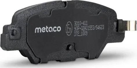 Колодки тормозные задние дисковые к-кт (Metaco). Артикул 3010411