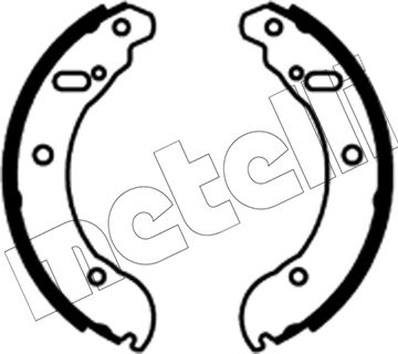 Тормозные колодки Metelli. Артикул 53-0698