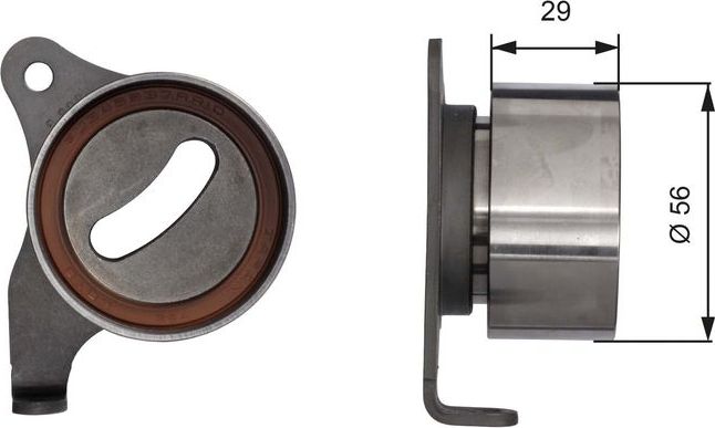 Натяжной ролик (натяжитель) ремня ГРМ Gates PowerGrip®. Артикул T41071