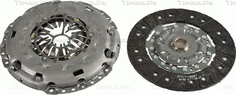 Сцепление (комплект) SACHS XTend для Volkswagen Touran II 2011-2015. Артикул 3000 950 940