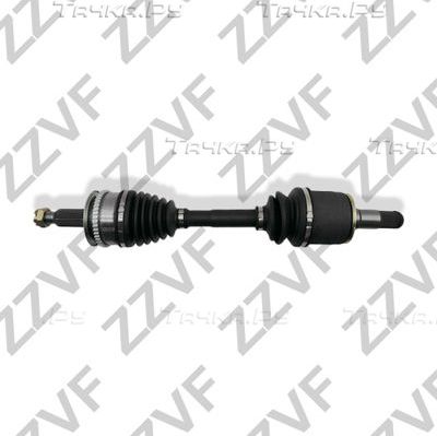 Полуось (привод в сборе, приводной вал) ZZVF передняя левая для Mitsubishi L200 V 2014-2026. Артикул ZV3815L