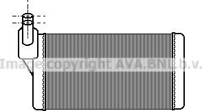 Радиатор отопителя (печки) AVA для Volkswagen Transporter T4 1990-2003. Артикул VN6097