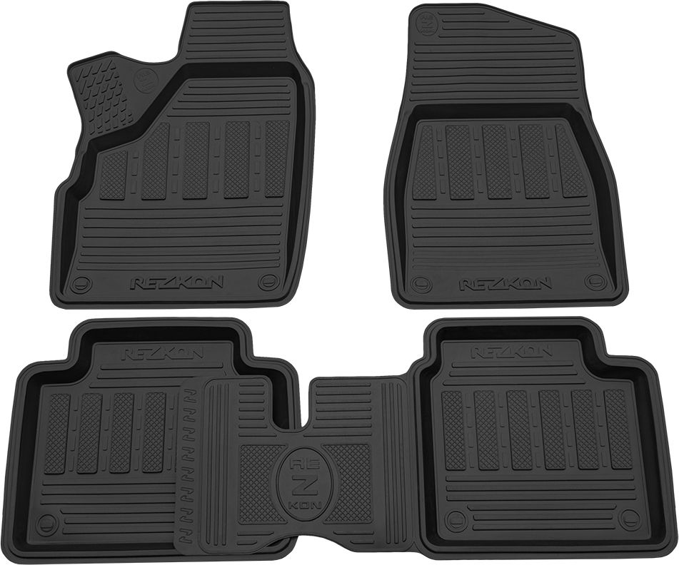 Коврики Rezkon резиновые (стандар) для салона Lada (ВАЗ) 2131 (Нива) Urban 2016-2026. Артикул 1039035300