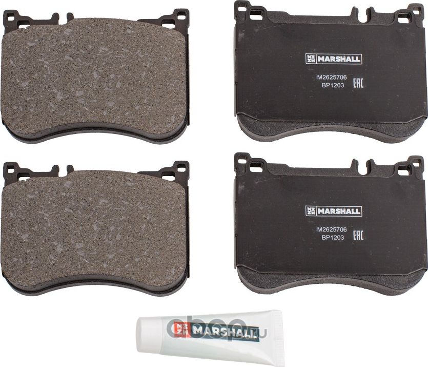 Торм. колодки дисковые передн. MB S-class (W222) 13- (M2625706) (Marshall). Артикул M2625706
