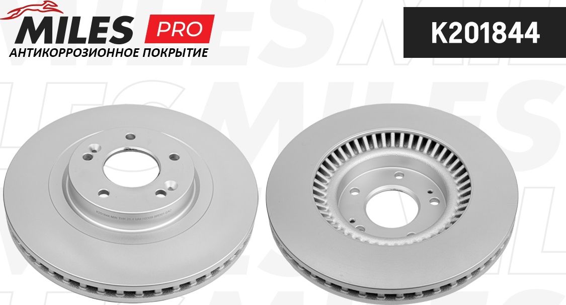 Тормозной диск Miles. Артикул K201844