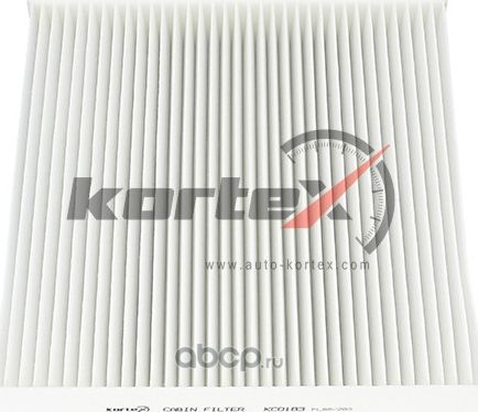 Фильтр салонный (Kortex). Артикул KC0183