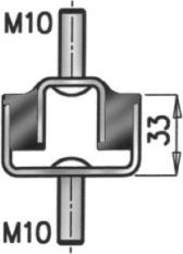 Кронштейн глушителя Dinex для Mercedes-Benz Travego 1999-2026. Артикул 69804