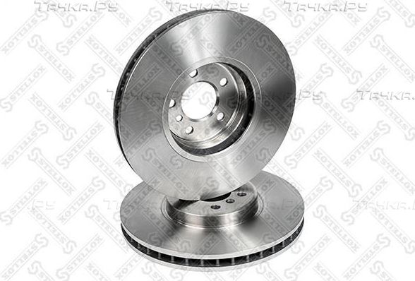 Тормозной диск Stellox передний для BMW X5 II (E70) 2006-2013. Артикул 6020-1665-SX