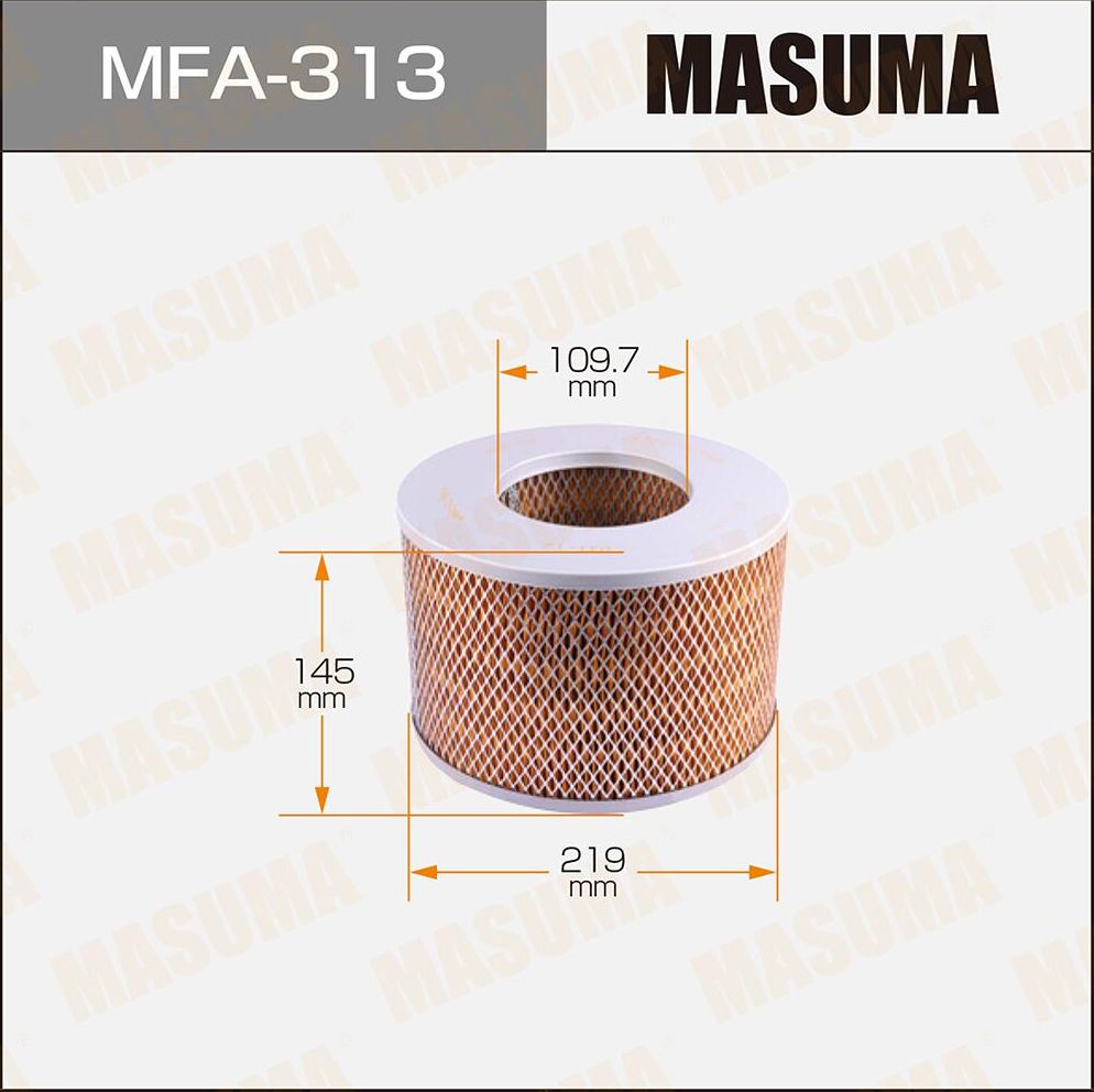 Воздушный фильтр Masuma. Артикул MFA-313
