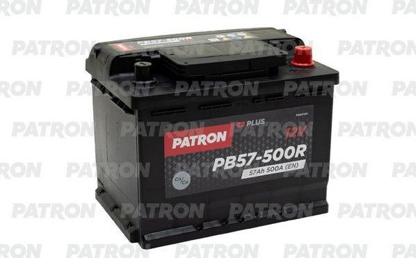 Аккумулятор Patron для Piaggio Porter 1999-2024. Артикул PB57-500R
