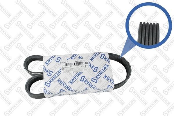 Приводной ремень поликлиновой Stellox для MINI Cabrio I (R52) 2004-2008. Артикул 06-00870-SX