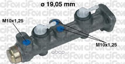 Главный тормозной цилиндр (Cifam). Артикул 202063