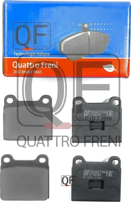 КОЛОДКИ ТОРМОЗНЫЕ FR БЕЗ ДАТЧИКА AUDI (Quattro Freni). Артикул QF51900150