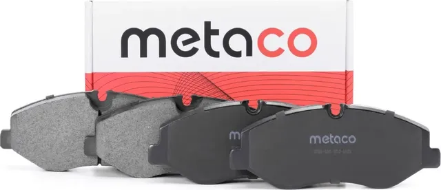 Колодки тормозные передние к-кт (Metaco). Артикул 3000426