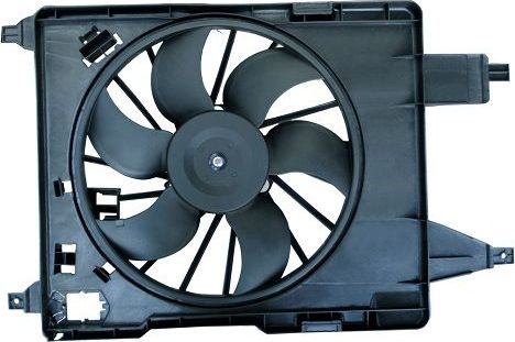 Вентилятор радиатора двигателя Sontian для Renault Scenic II 2003-2009. Артикул ZD168284