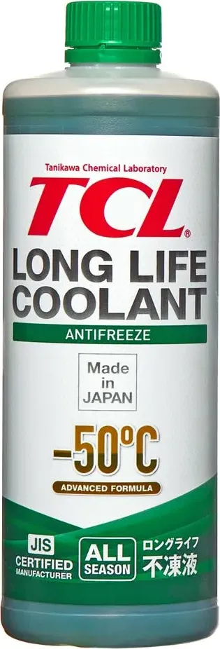 АНТИФРИЗ TCL LLC -50C зеленый, 1 л арт. LLC33152 TCL. Артикул LLC33152