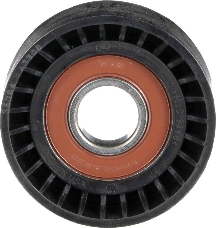 Направляющий (ведущий) ролик приводного поликлинового ремня Gates (Металл). Артикул T36084